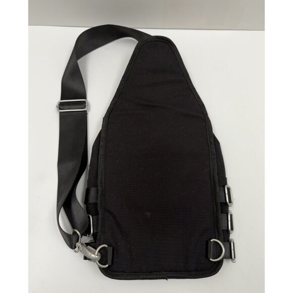 Disney Parks Nightmare Before Christmas Jack Black Canvas Sling Bag Backpack main image 5